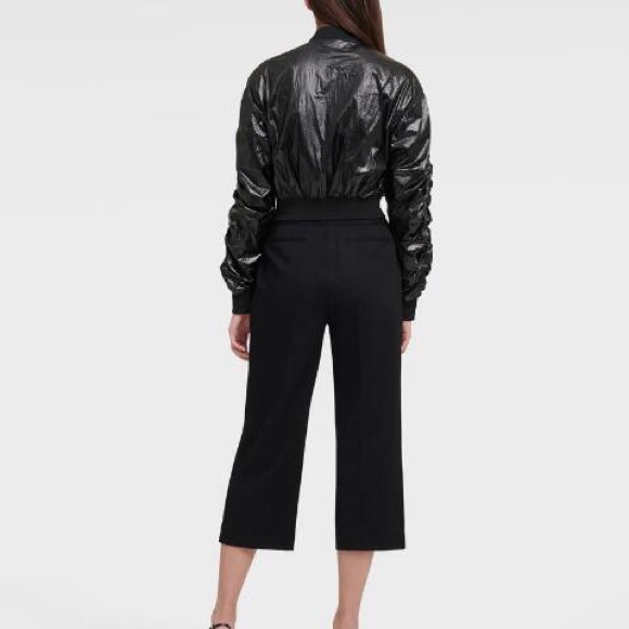 NWT DKNY Bomber w/ Ruched sleeves jacket - Picture 5 of 7